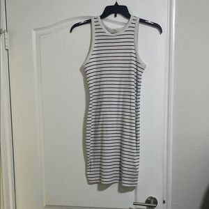 Striped Sleeveless Dress